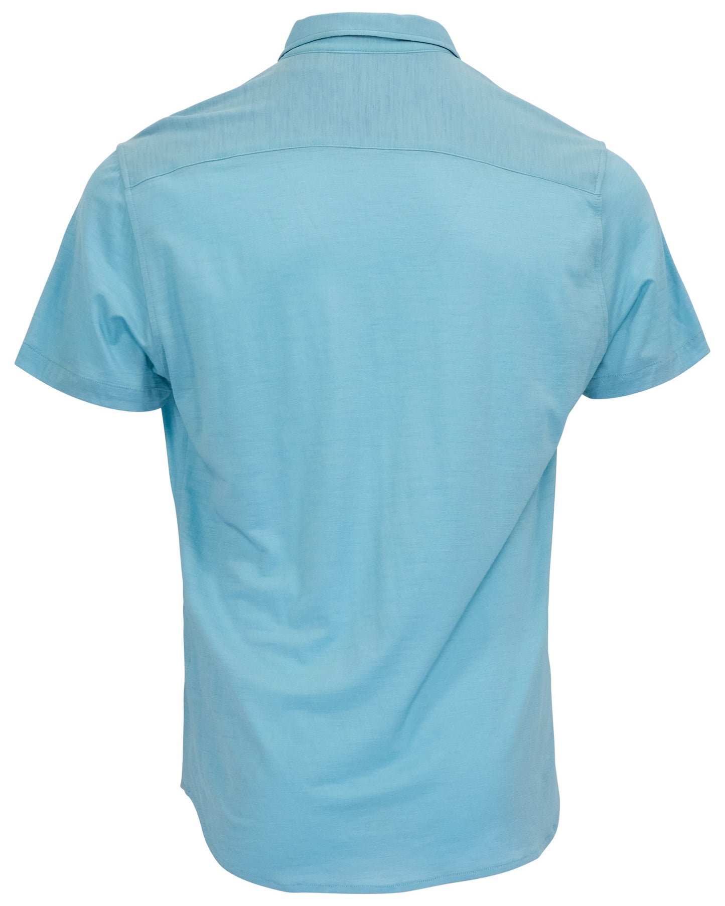 TOBIAS TEAL MENS MERINO WOOL SHIRT