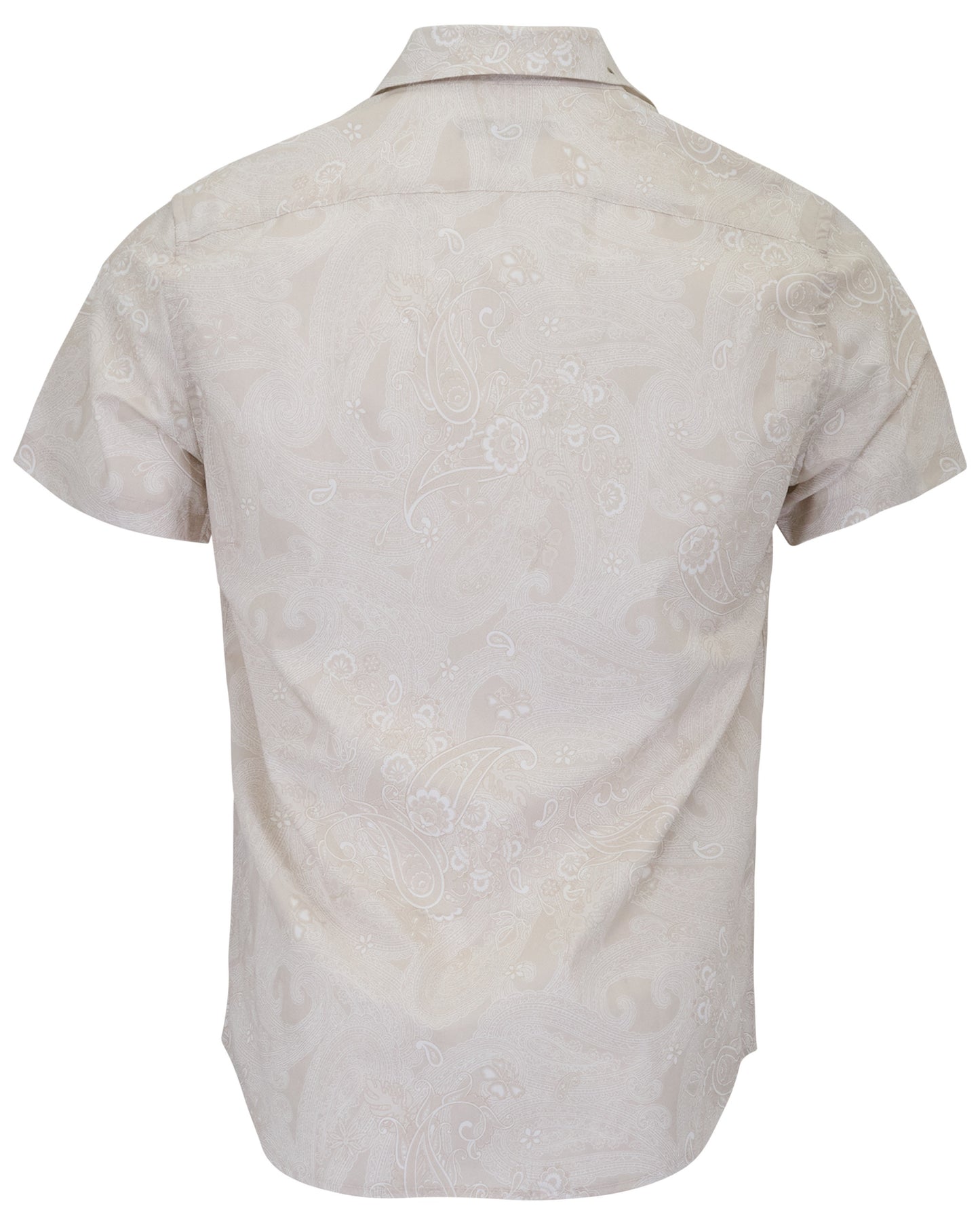 SCOTT PAISLEY EXPLOSION IVORY MENS PRINTED SHIRT