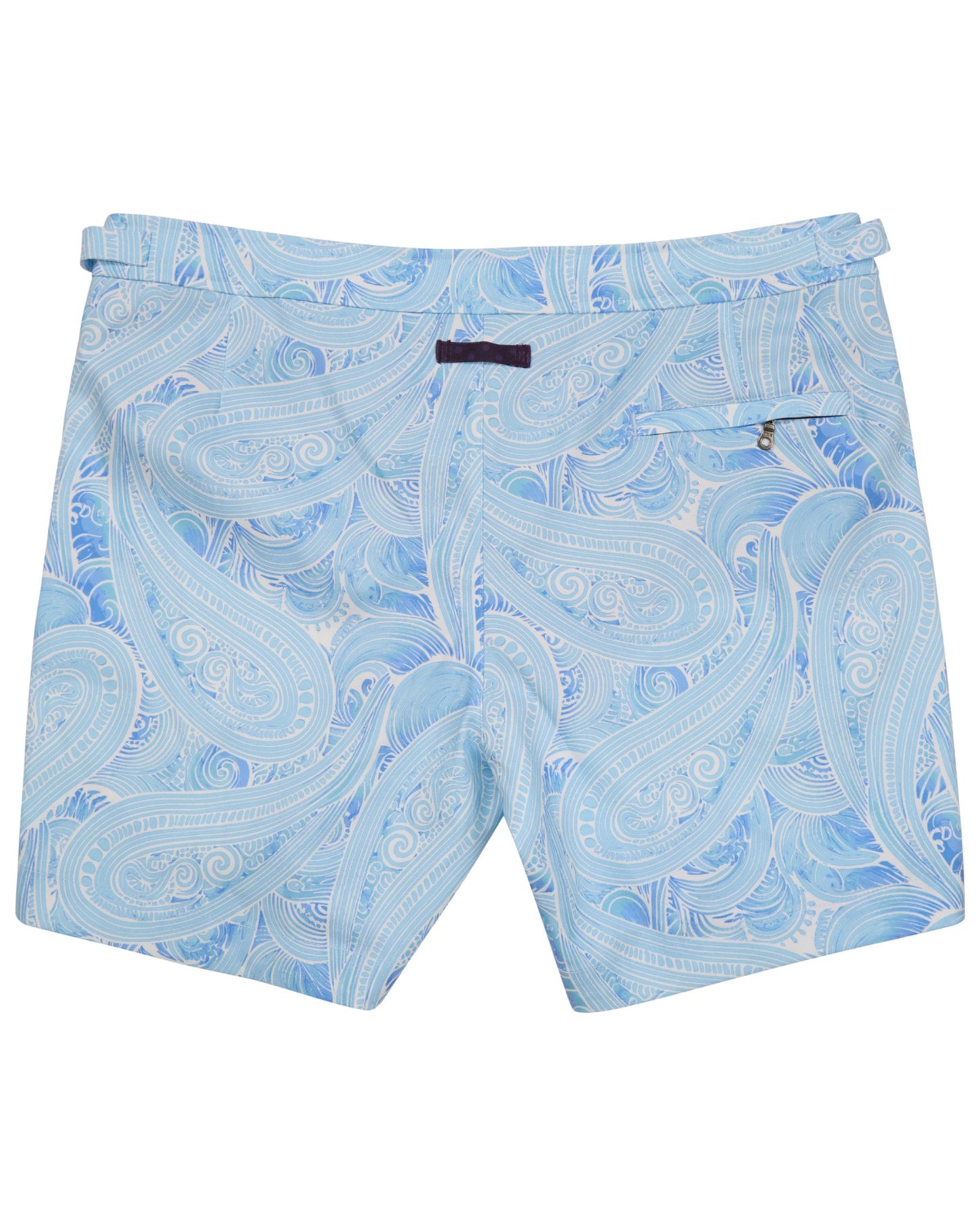 NEPTUNE MARAKESH PAISLEY TEAL MENS TAILORED SWIM SHORT