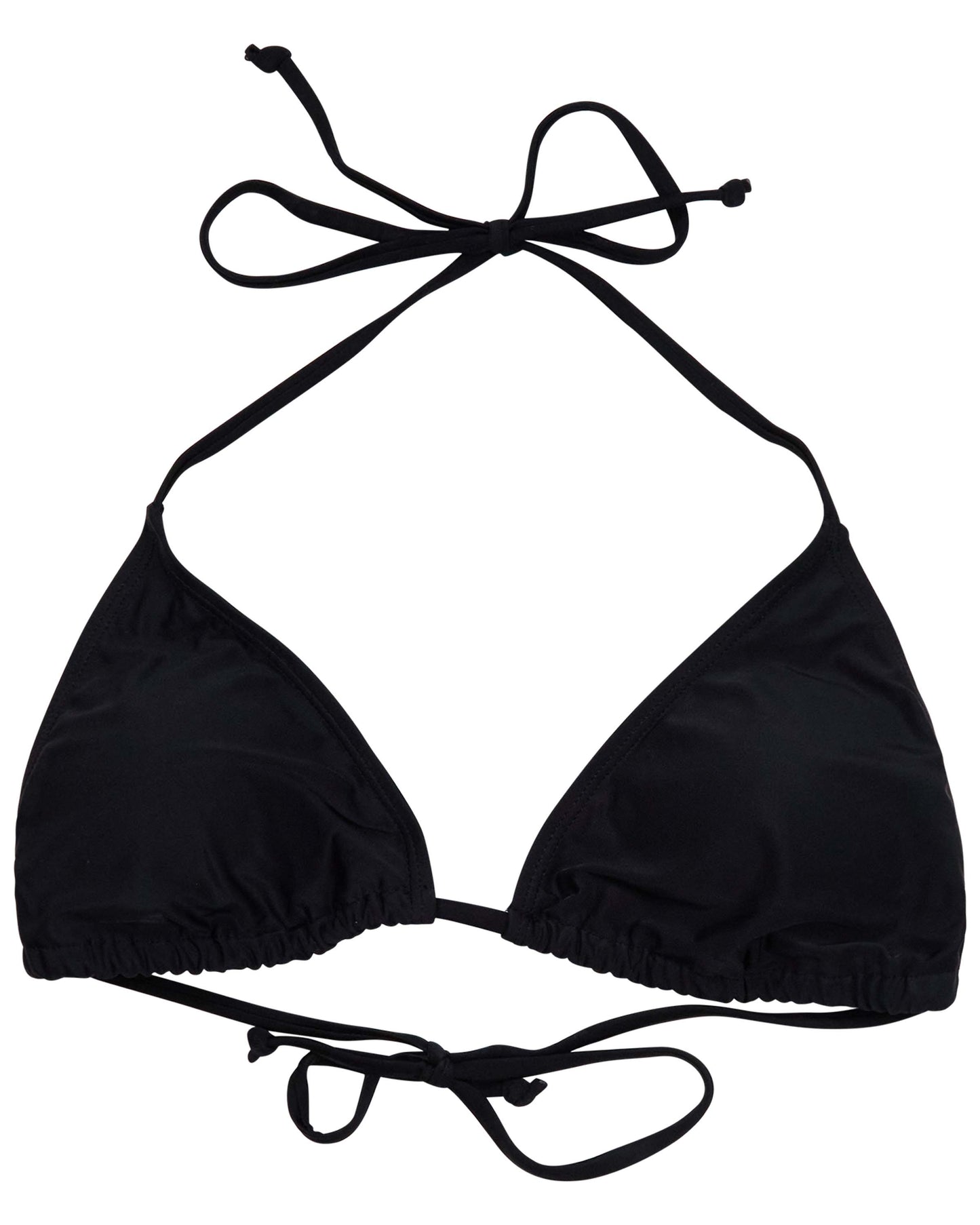 FLAVIA BLACK WOMENS BIKINI TOP