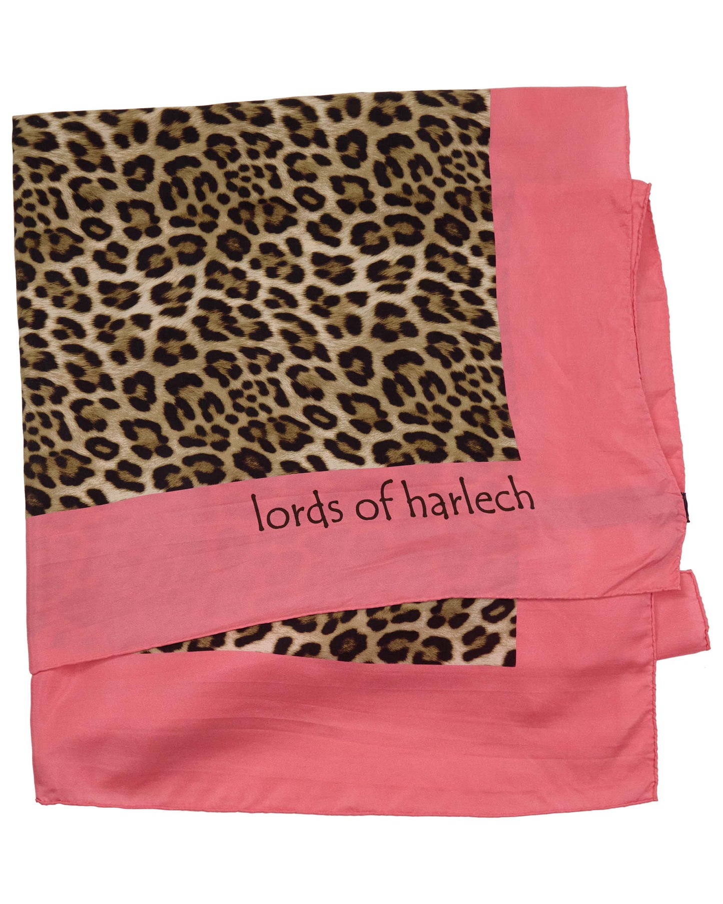 SAPPHIRA LEOPARD BROWN WOMENS PRINTED SCARF