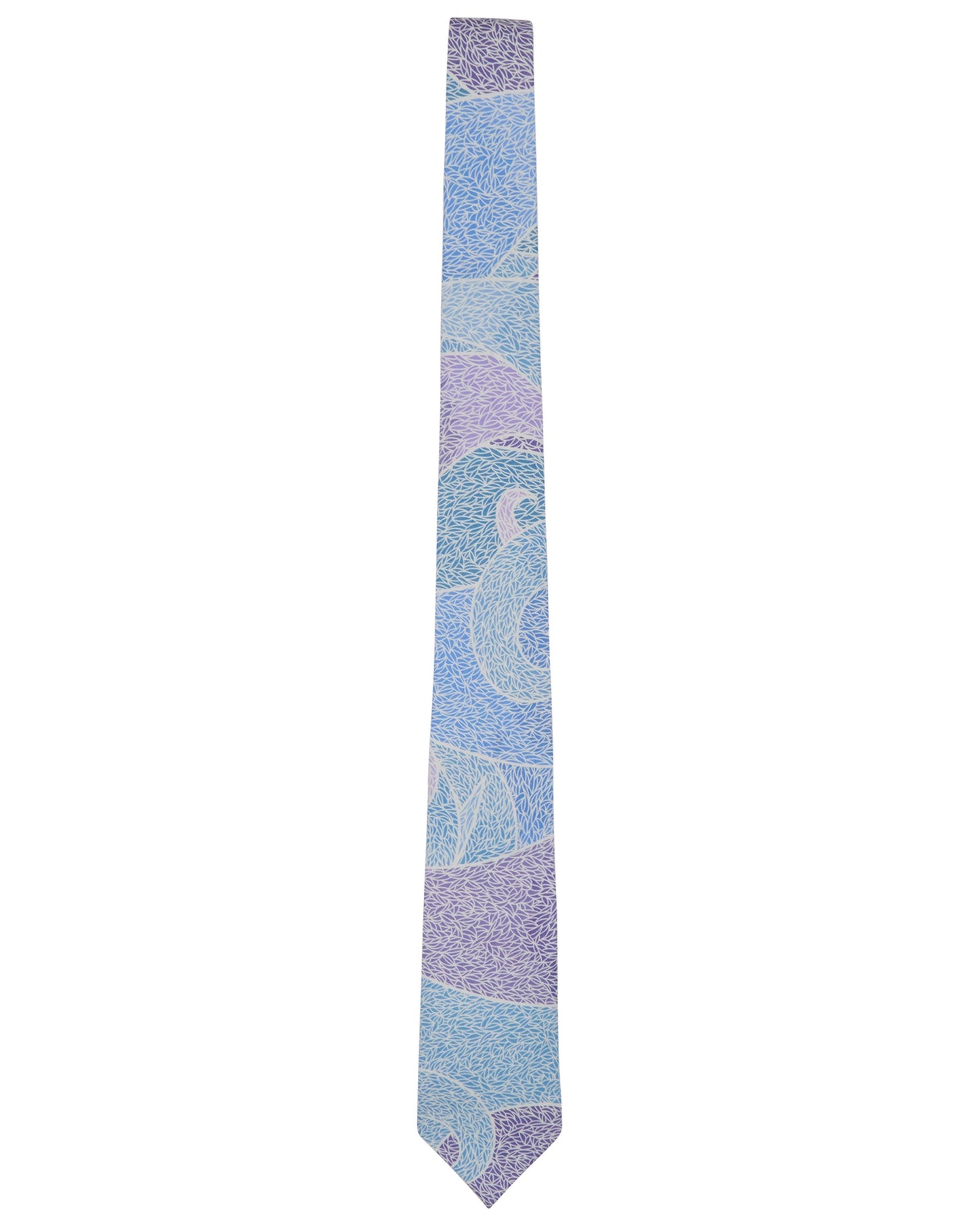 TALIA GRAIN PAISLEY TEAL PRINTED TIE