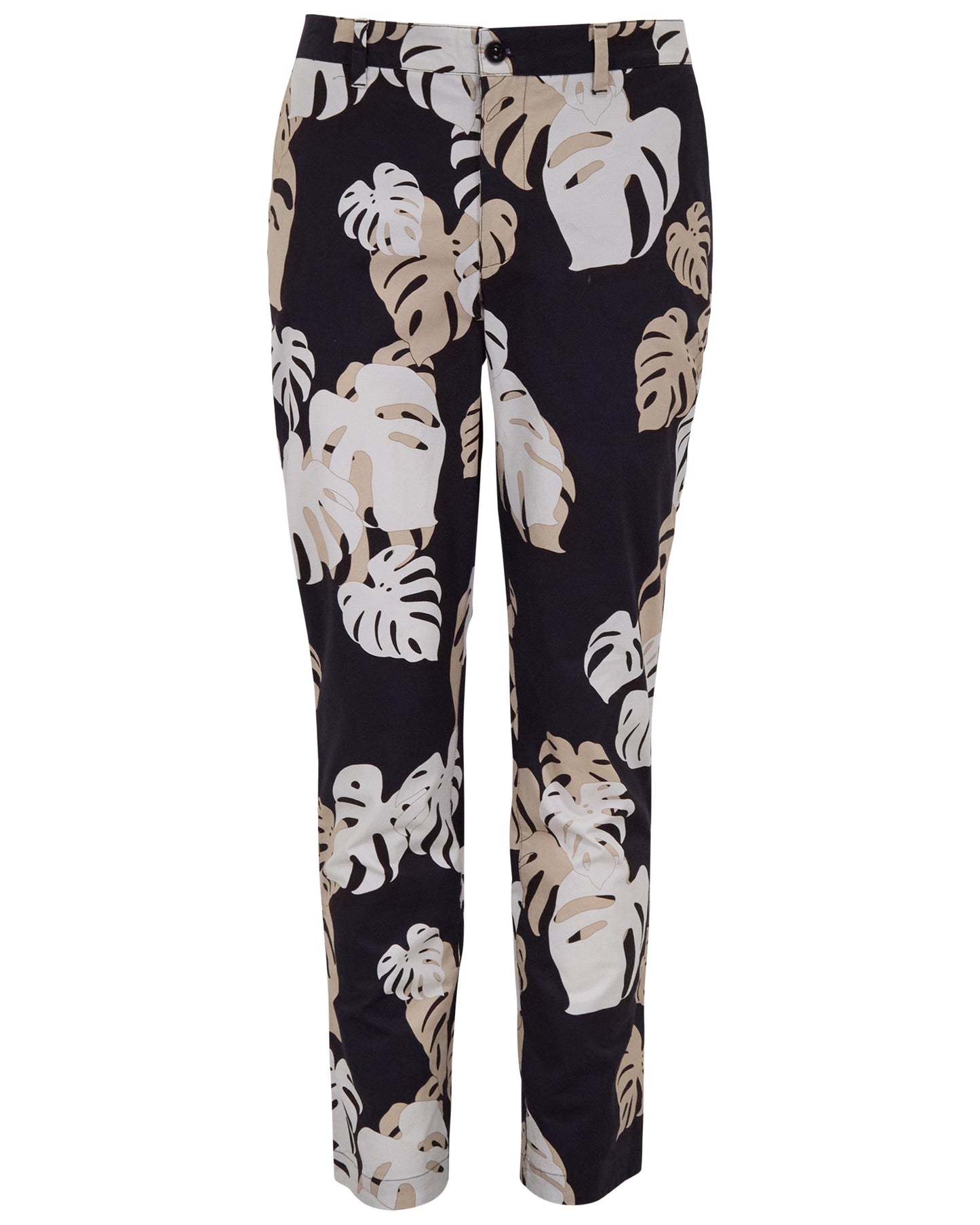 CHARLES MONSTERA FLORAL SMOKE MENS TAILORED PANT