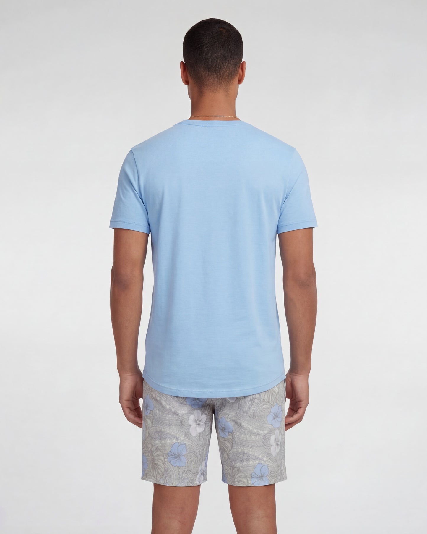 CLYDE TROPICAL PAISLEY NATURAL MENS FLAT FRONT SHORT