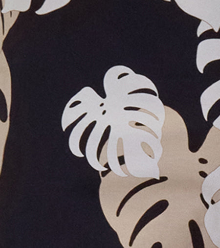 CHARLES MONSTERA FLORAL SMOKE MENS TAILORED PANT