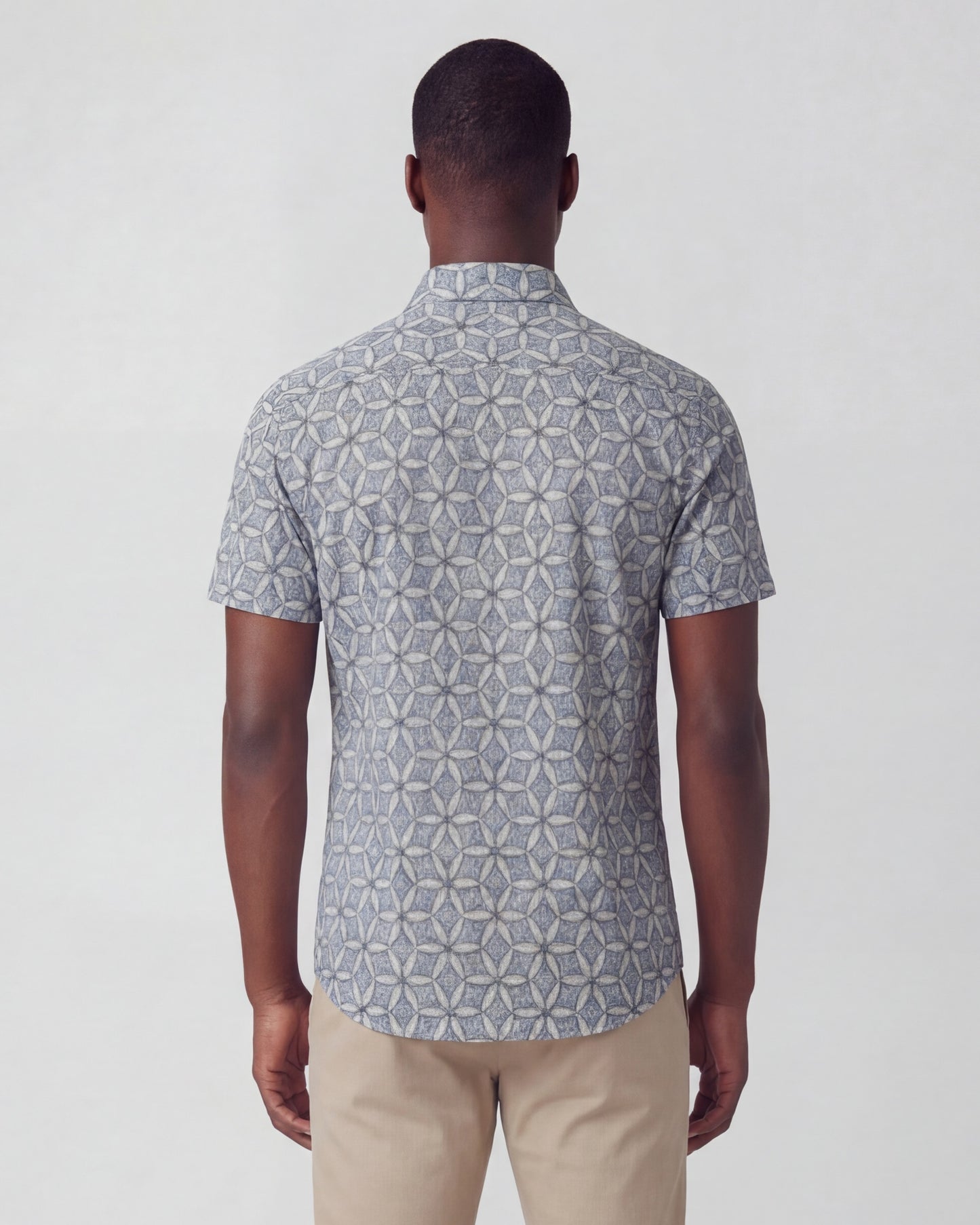 GEORGE TRIBAL NATURAL MENS PRINTED SHIRT