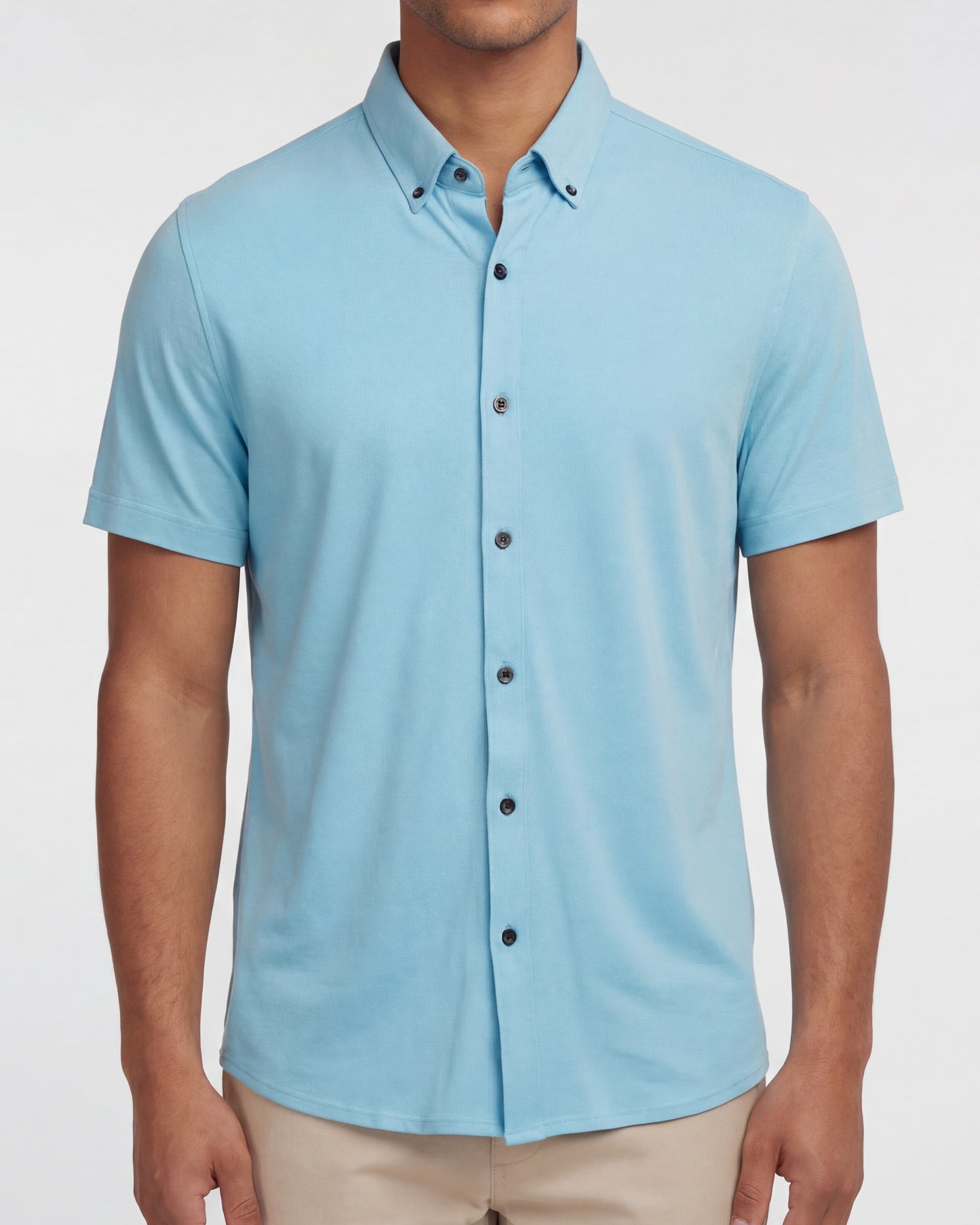 TOBIAS TEAL MENS MERINO WOOL SHIRT