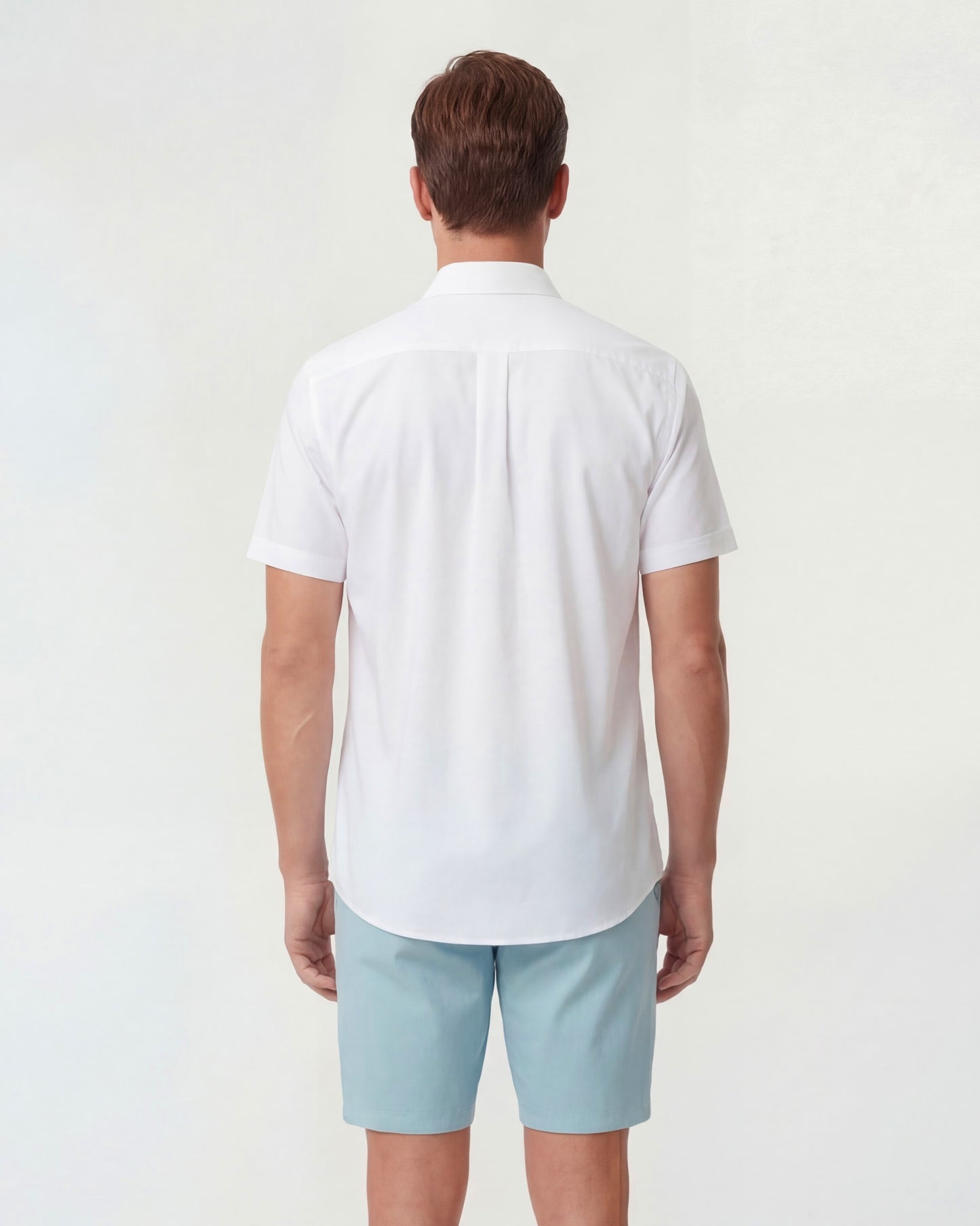 JOHN TEAL MENS FLAT FRONT SHORT