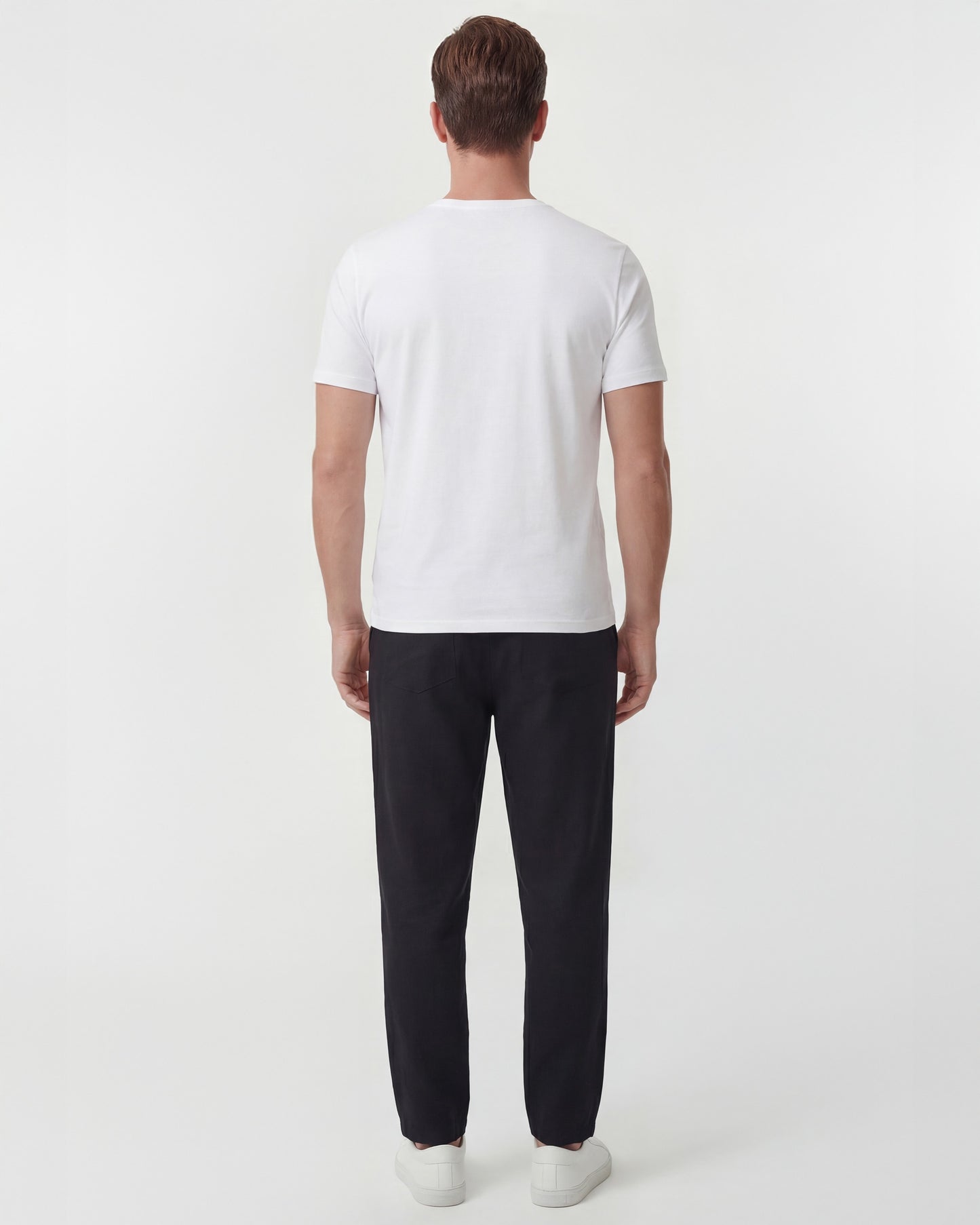 DEVON LINEN PANT - BLACK
