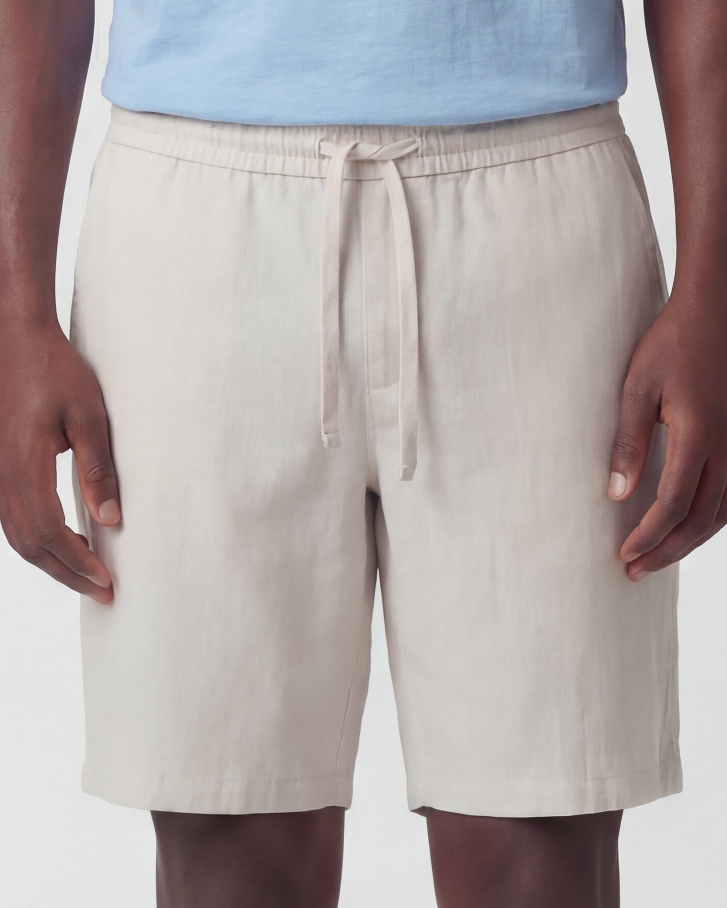 DEVONSHIRE LINEN SHORT - NATURAL