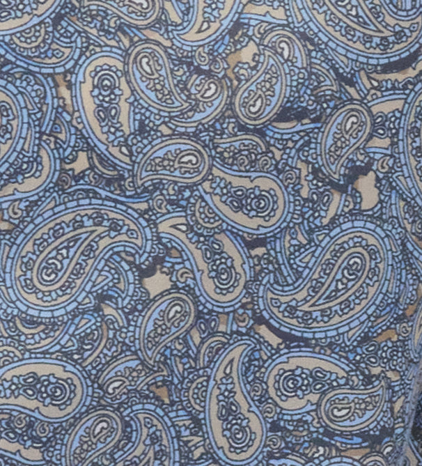 TIM PAISLEY PILE NATURAL MENS PRINTED SHIRT