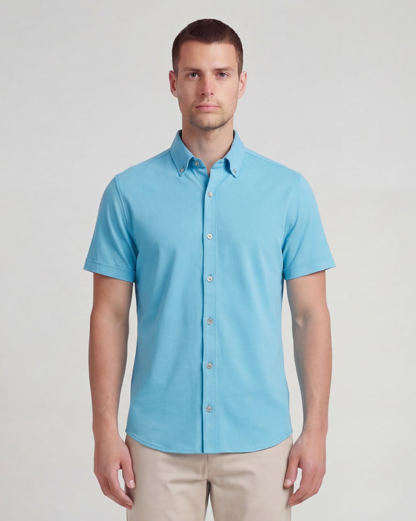 TODD TEAL MENS KNIT SHIRT