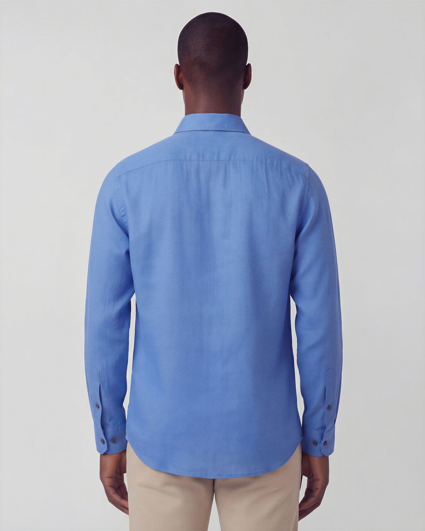 LIONEL LINEN SHIRT - SAIL BLUE