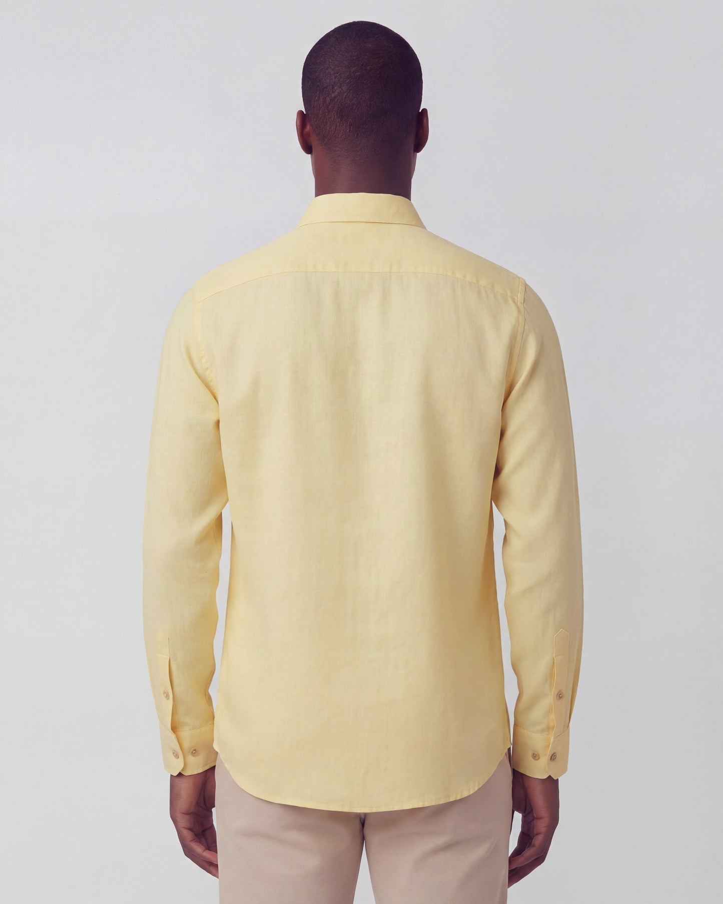 LIONEL LINEN SHIRT - SUNSHINE