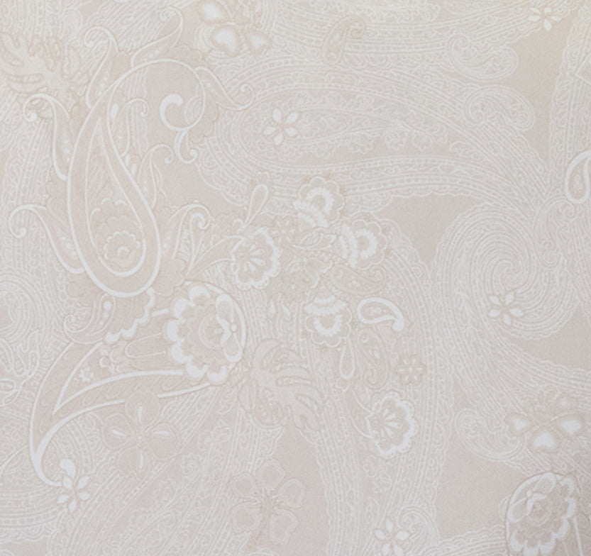 SCOTT PAISLEY EXPLOSION IVORY MENS PRINTED SHIRT