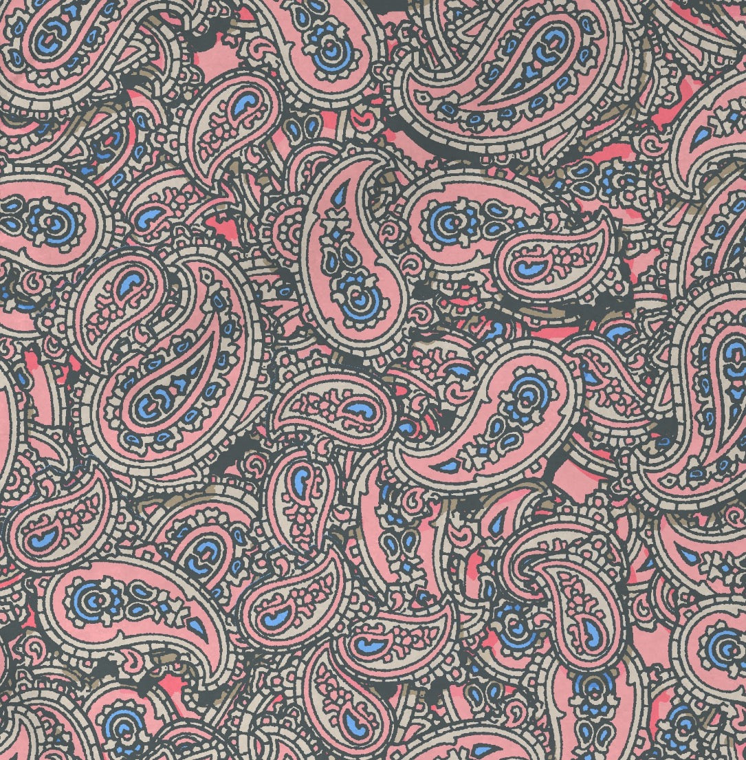 JOHN PAISLEY PILE CORAL MENS FLAT FRONT SHORT