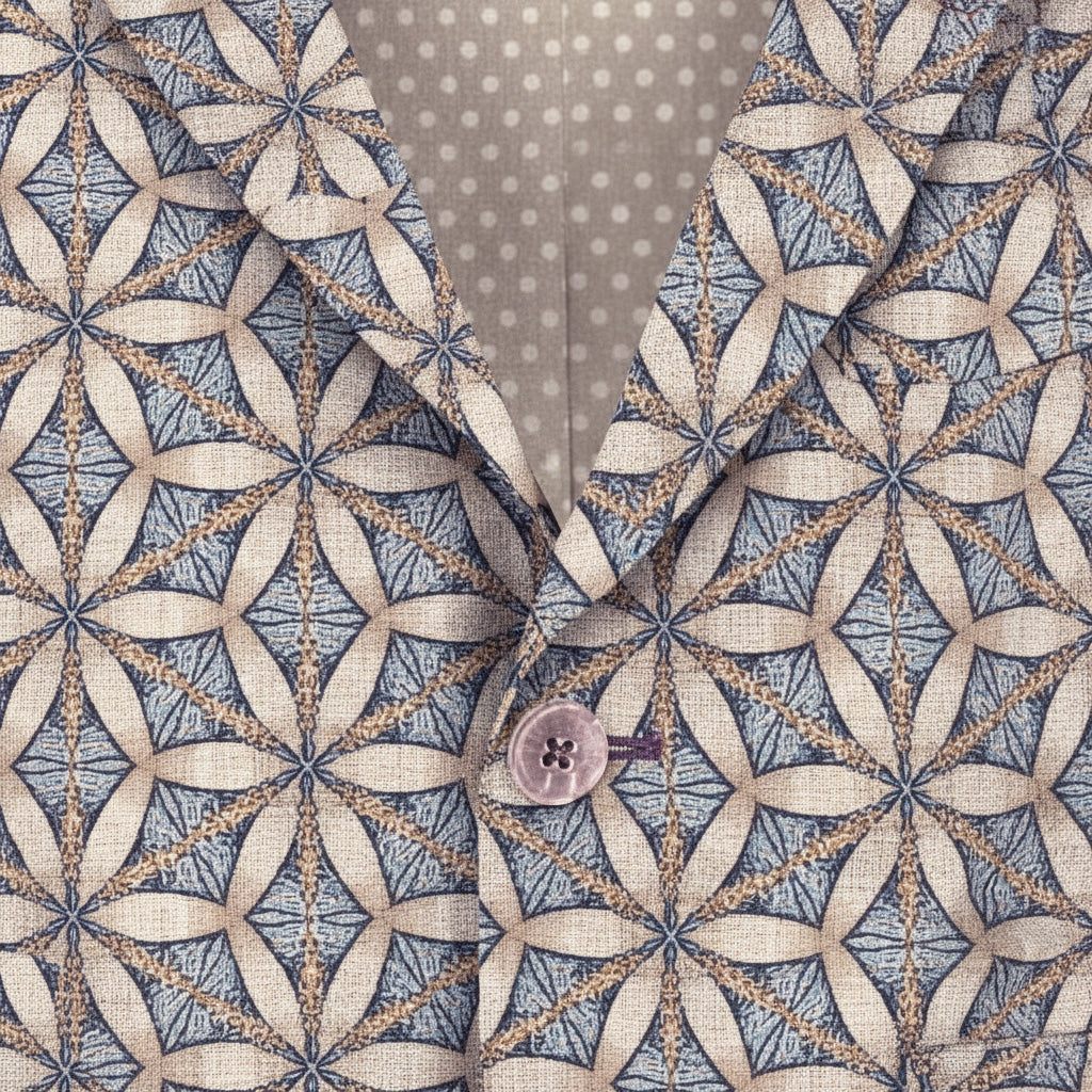 JULIUS TRIBAL NATURAL MENS TAILORED BLAZER