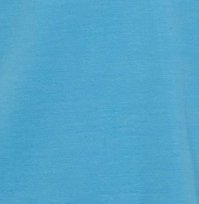 VICTORIA TEAL WOMENS V-NECK TOP
