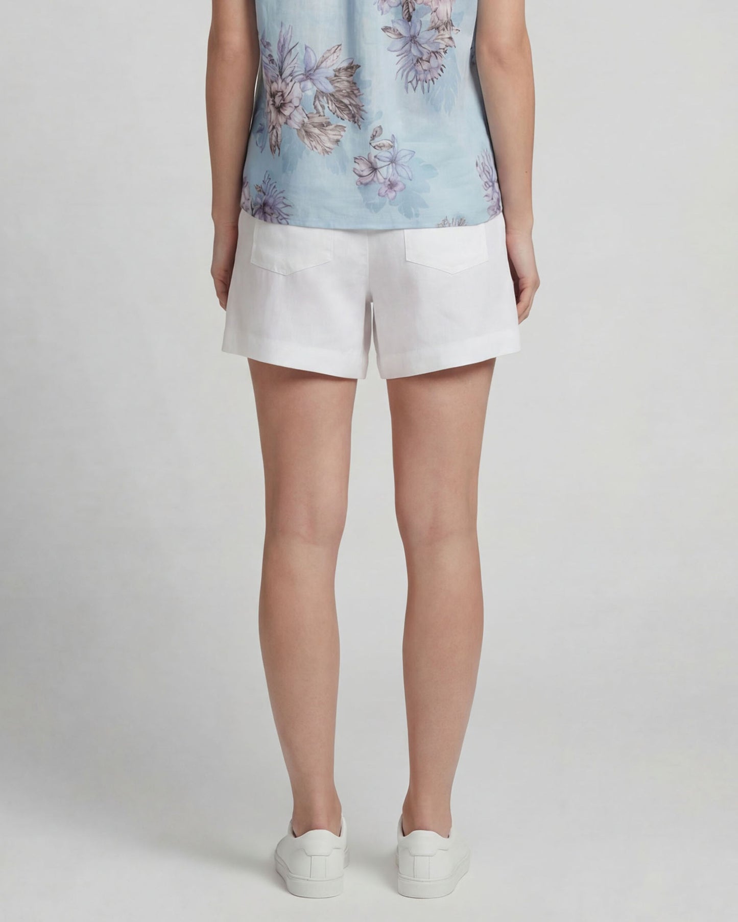 LEANNE WHITE WOMENS DRAWSTRING SHORT
