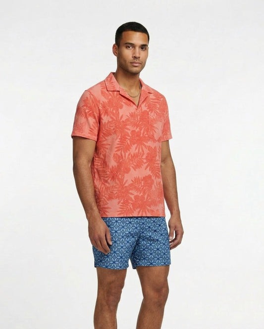 JOHNNY FARM FLORAL TERRY CORAL