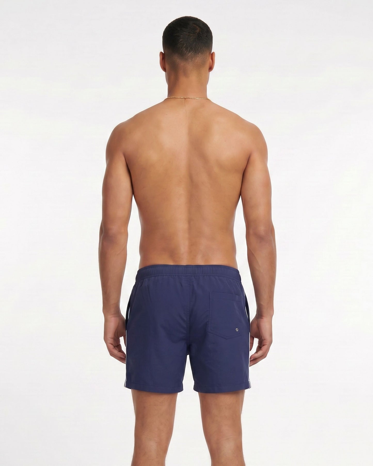 Quack 2 Navy Swim Trunk