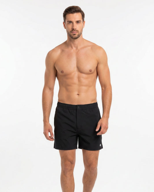 Quack 2 Black Swim Trunk