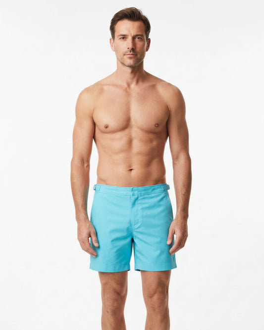 POOL OXFORD SWIM SHORT IN LAGOON