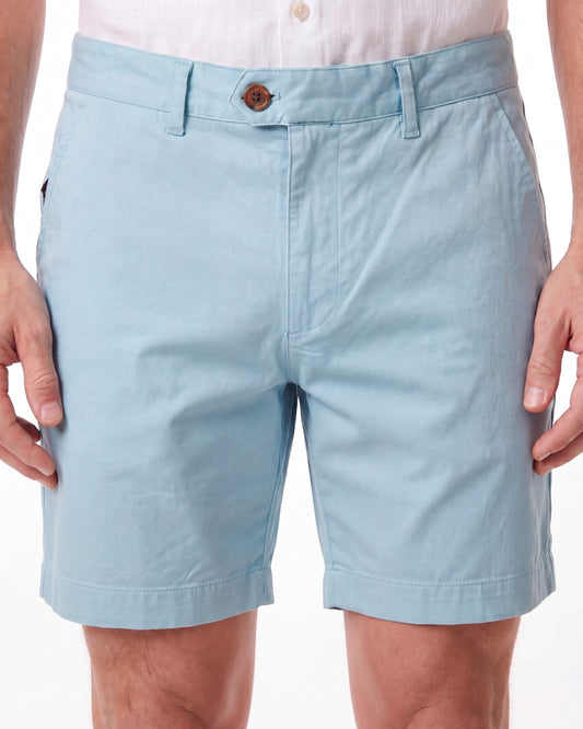 JOHN TEAL MENS FLAT FRONT SHORT