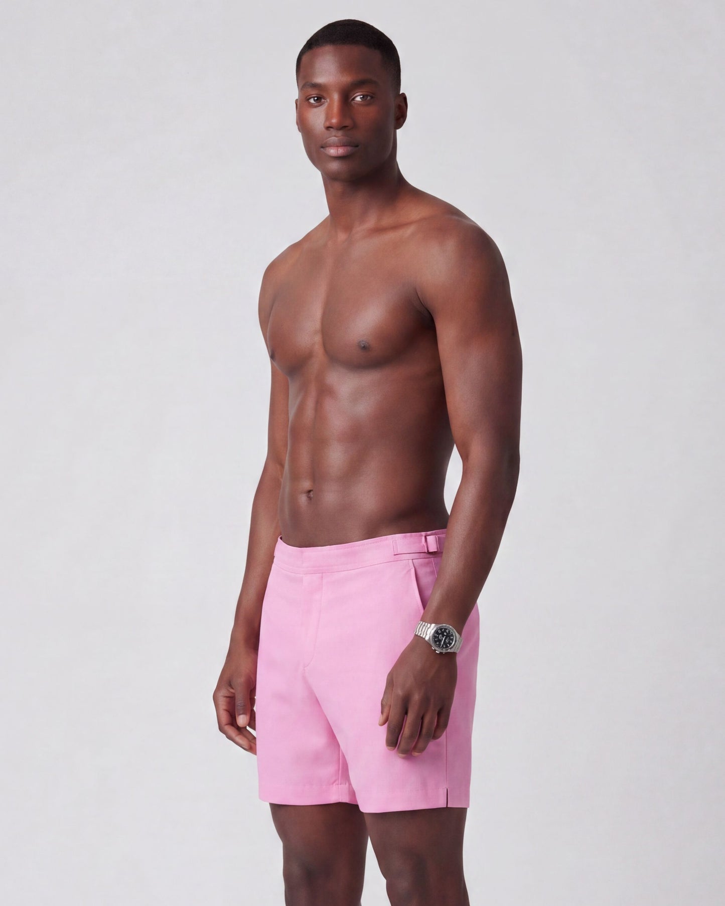 POOL OXFORD SWIM SHORT IN PINK