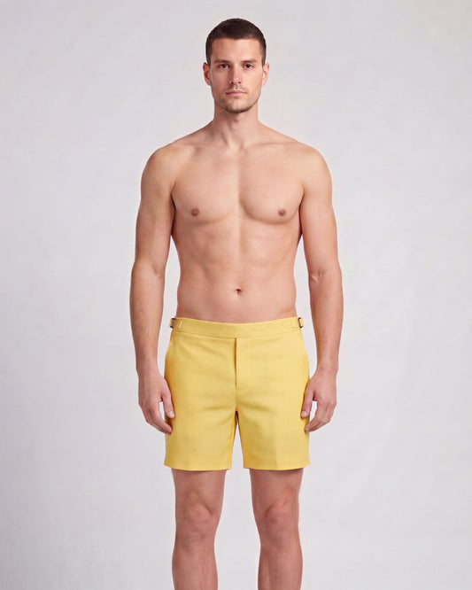 POOL OXFORD SWIM SHORT - SUNSHINE