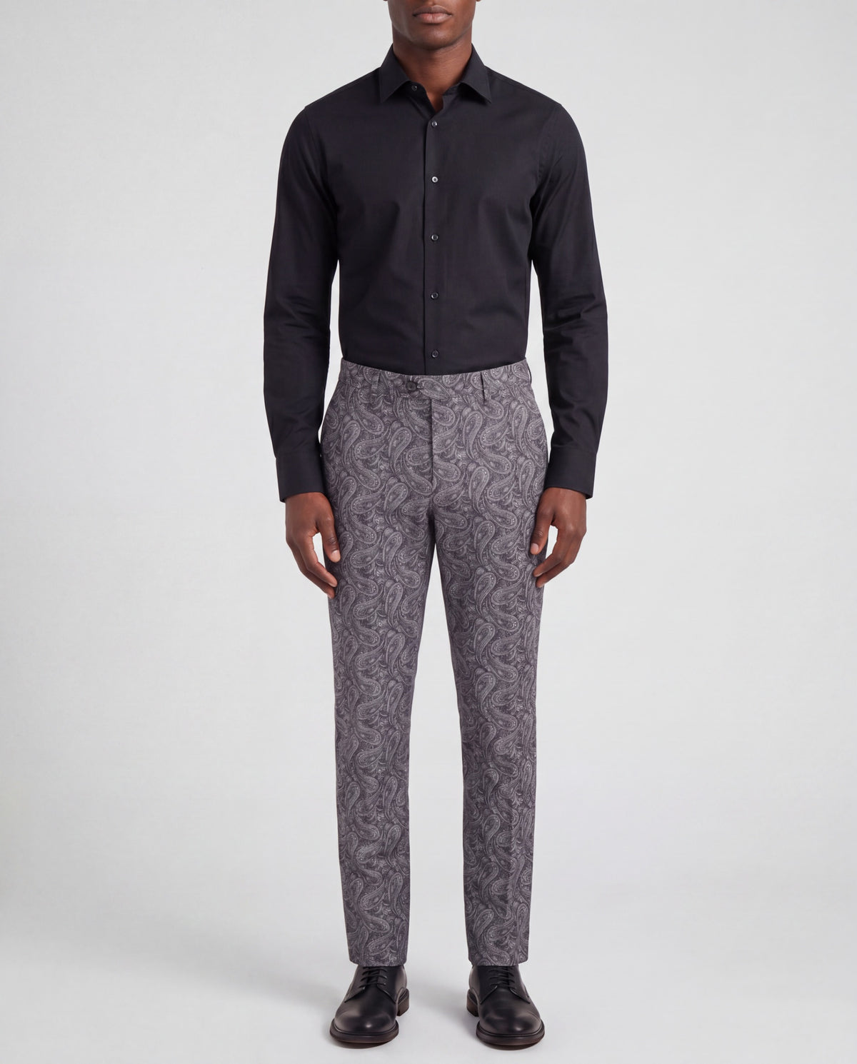 JACK MAURICE PAISLEY SMOKE MEN'S STRETCH CHINO PANT
