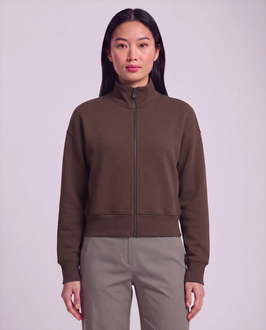 JUDY BROWNIE WOMEN'S STRETCH KNIT JACKET