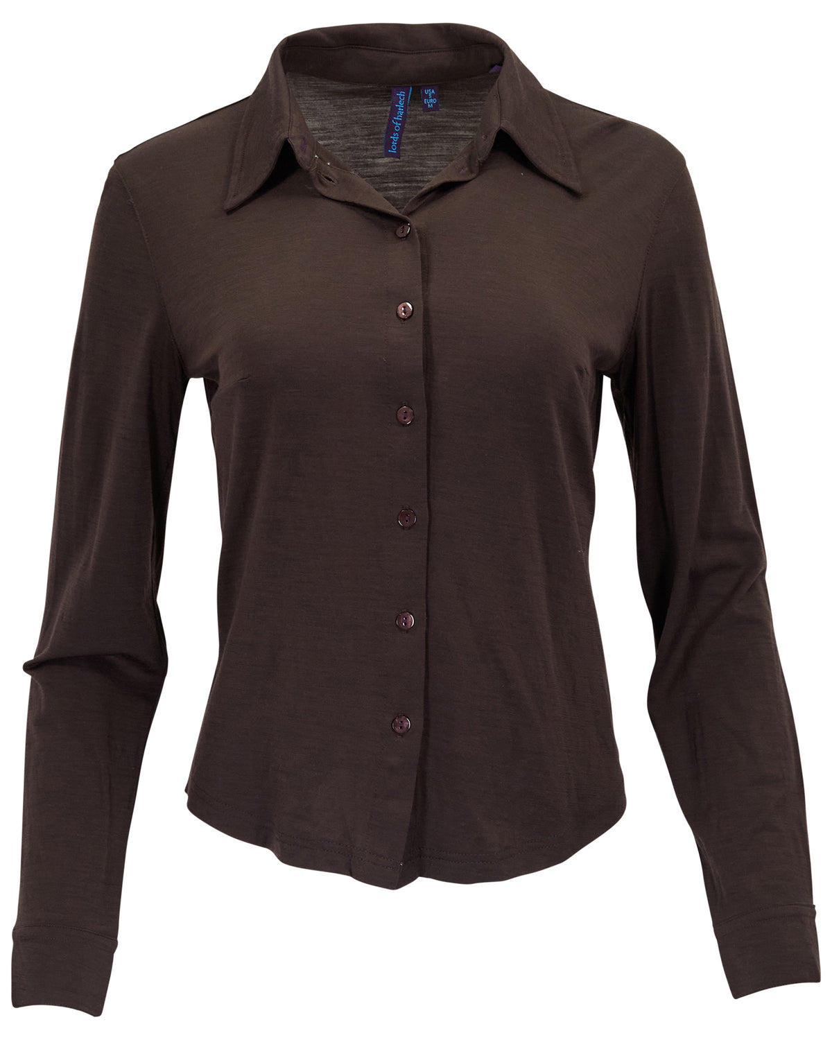 SCARLET BROWNIE WOMEN'S MERINO JERSEY LONG-SLEEVE SHIRT