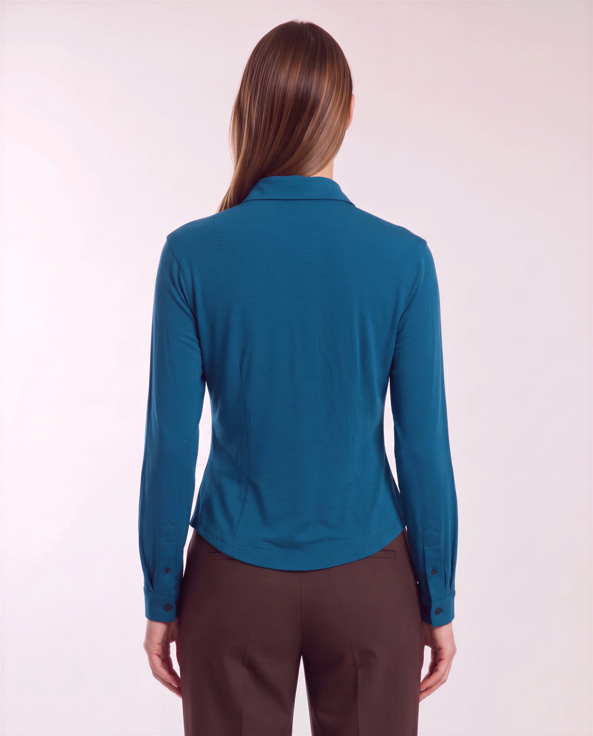 SCARLET LEGION WOMEN'S MERINO JERSEY LONG-SLEEVE SHIRT