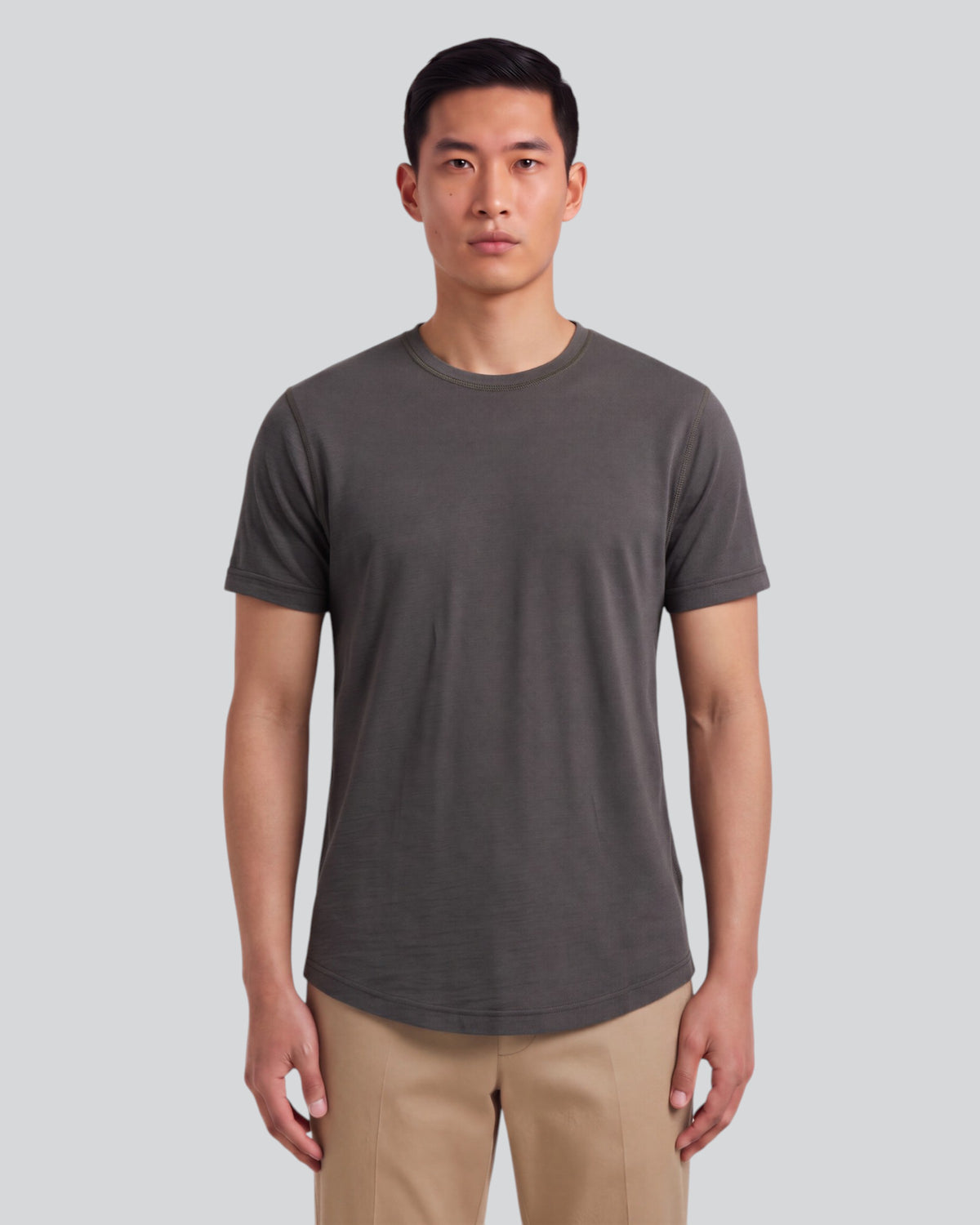 CASSIUS SAGE MEN'S EXTRA-FINE MERINO CREW-NECK TEE
