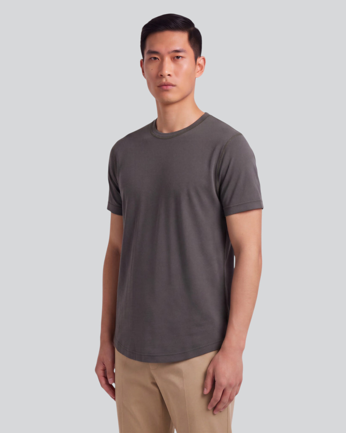 CASSIUS SAGE MEN'S EXTRA-FINE MERINO CREW-NECK TEE