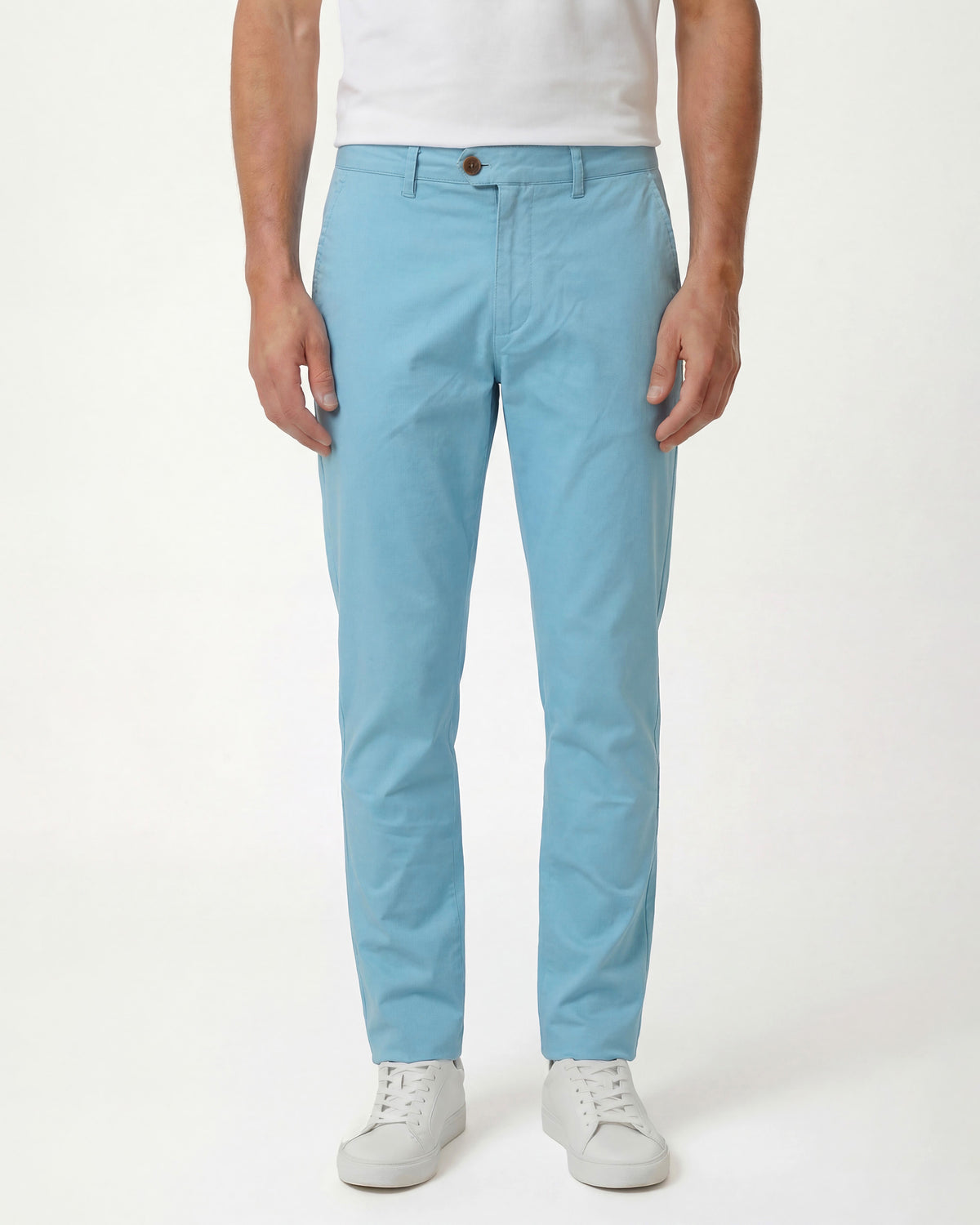 JACK TEAL MENS FLAT FRONT PANT